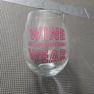 Glitter Wine Glass